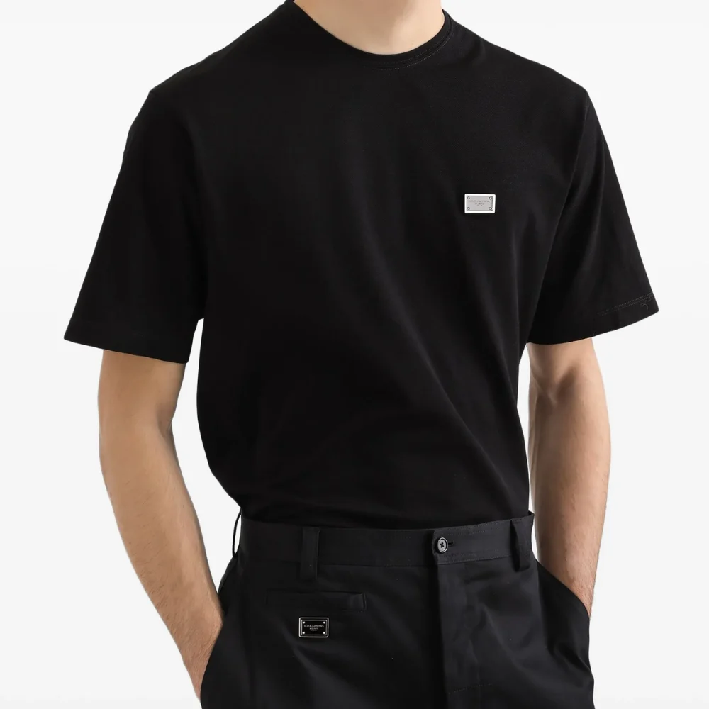 Dolce & Gabbana – טי־שירט שחורה - Hover