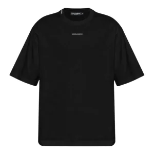 Dolce & Gabbana – טי־שירט שחורה נקי