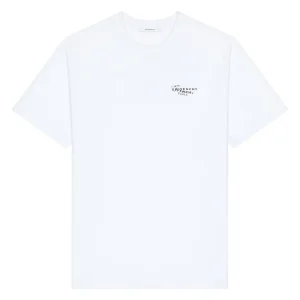 GIVENCHY טי־שירט לבנה הדפס של ג'יבנשי