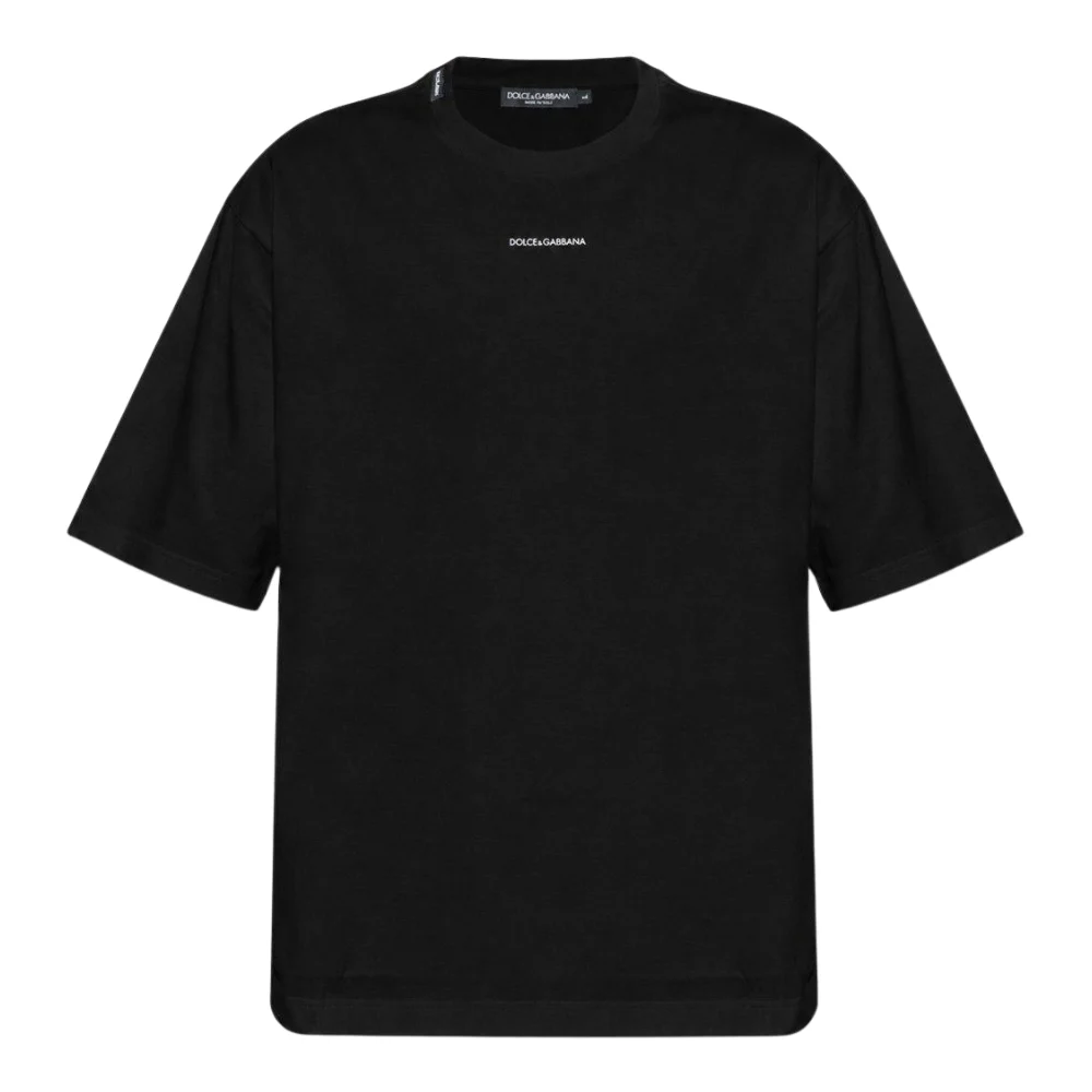 Dolce & Gabbana – טי־שירט שחורה נקי