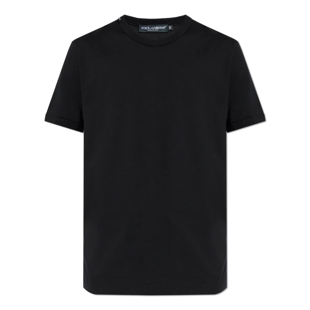 Dolce & Gabbana – טי־שירט שחורה קלאסית