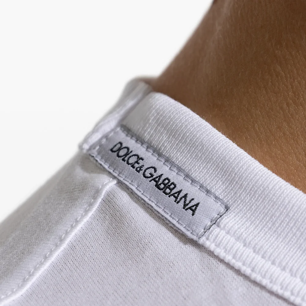 Dolce & Gabbana – טי־שירט לבנה קלאסית - Hover